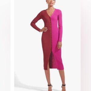 STAUD Shoko Sweater Dress